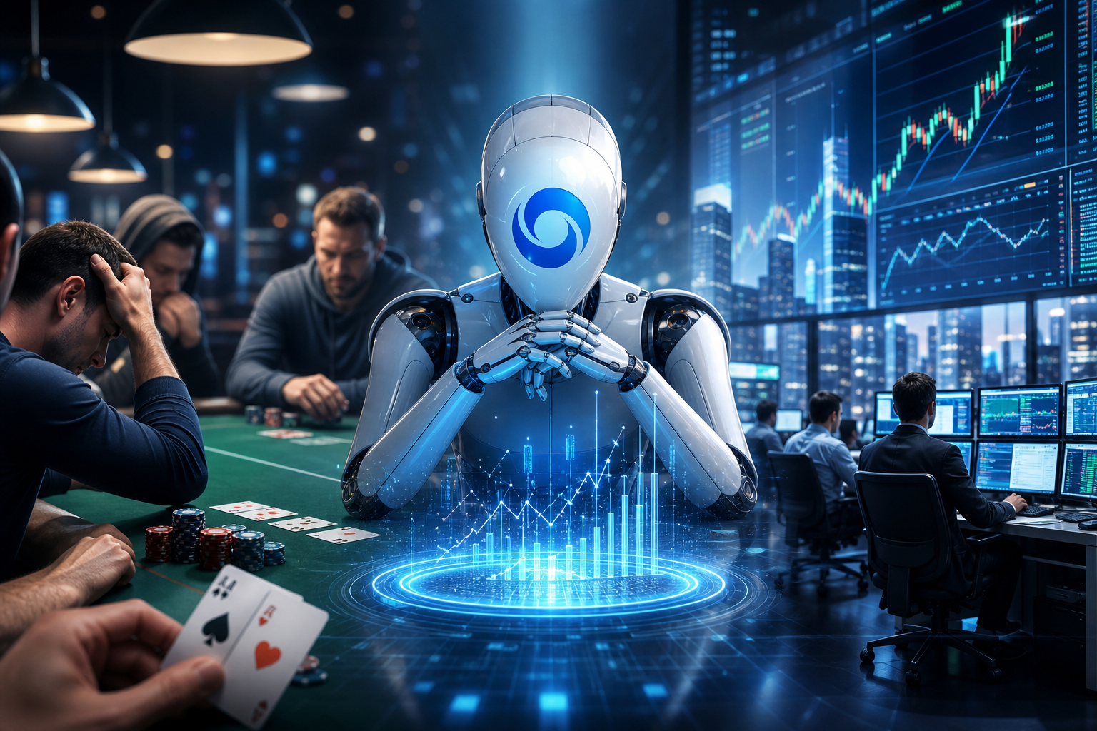 Pokerdə insanları udan DeepMind komandası indi Wall Street üçün pul qazanır