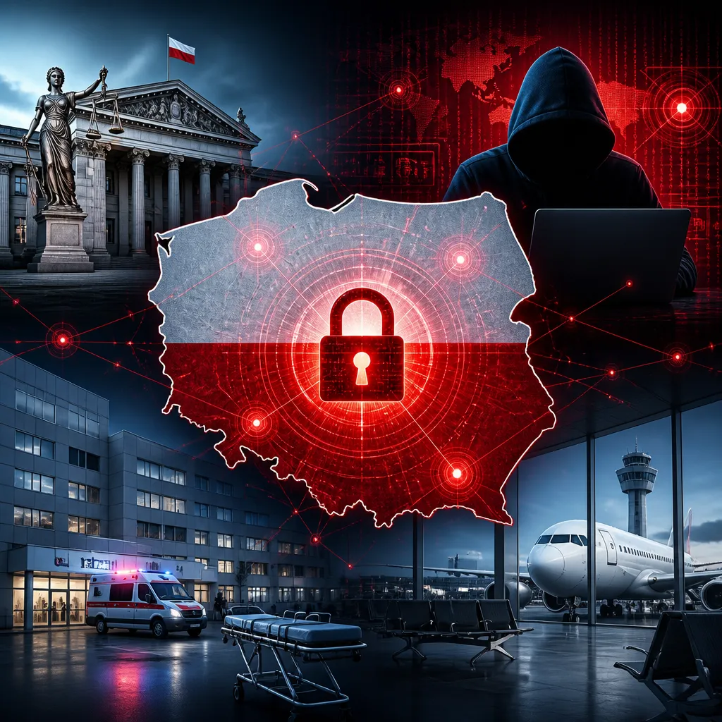 Polşada böyük kiber yoxlama: məhkəmələr, xəstəxanalar və aeroportlar hack riski altında
