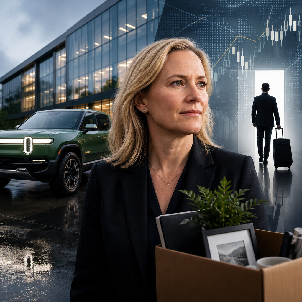Rivian-da maliyyə rəhbəri dəyişikliyi: CFO Claire McDonough şirkətdən ayrılır