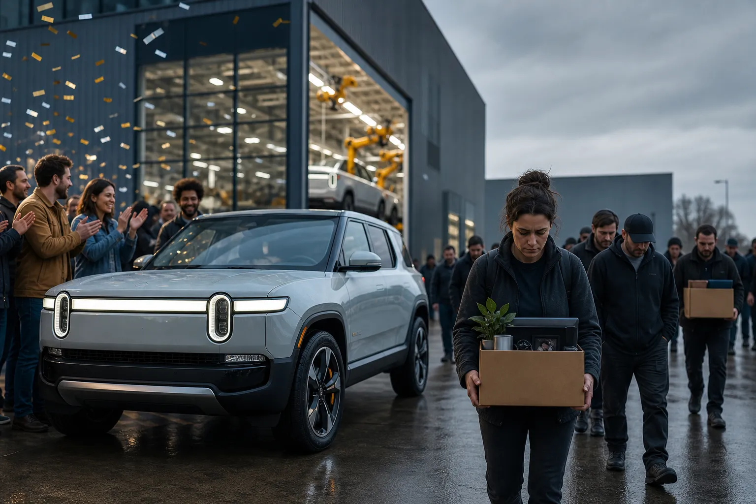 Rivian R2 çatdırılmalarından dərhal sonra yüzlərlə işçini ixtisar edir