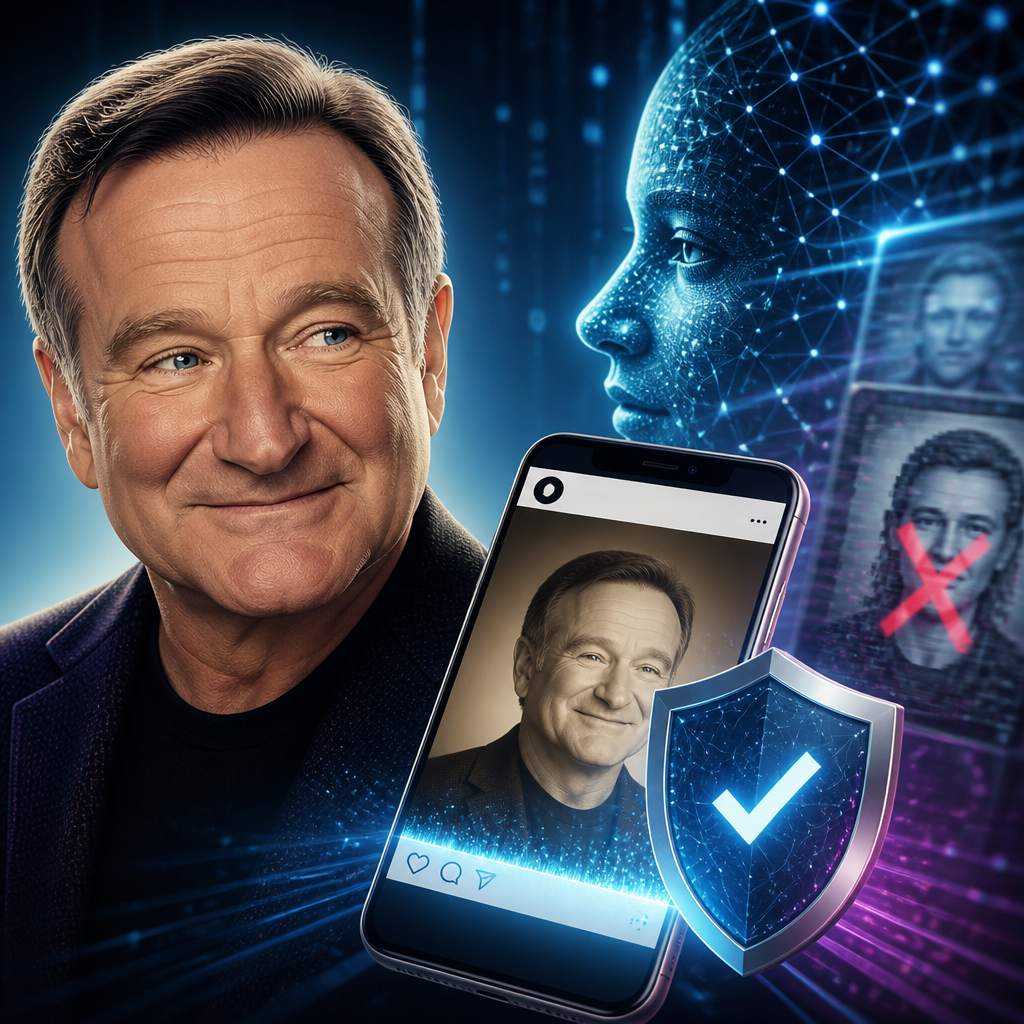 Robin Williams-in Instagram hesabı AI saxtakarlığına qarşı yenidən aktivləşdirildi