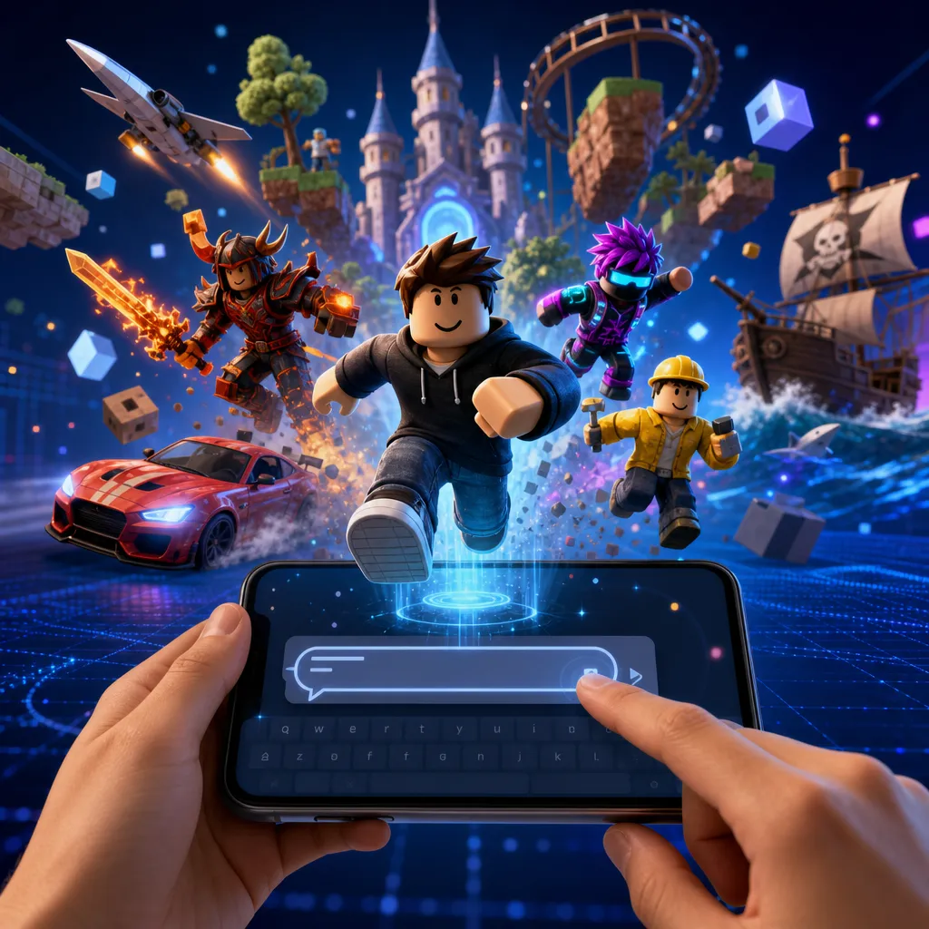 Roblox Build ilə telefondan oyun yaratmaq dövrü başlayır: sadəcə mətni yaz, oyun hazır olsun