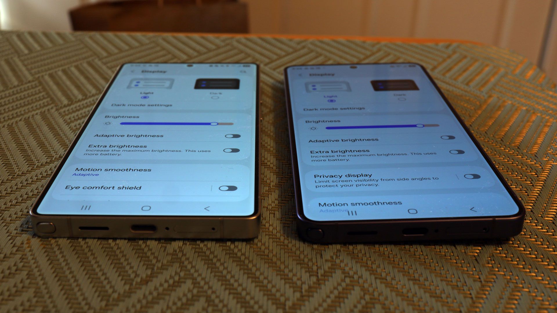 Samsung Galaxy S26 Ultra ekranı S25 Ultra-dan azca zəifdir