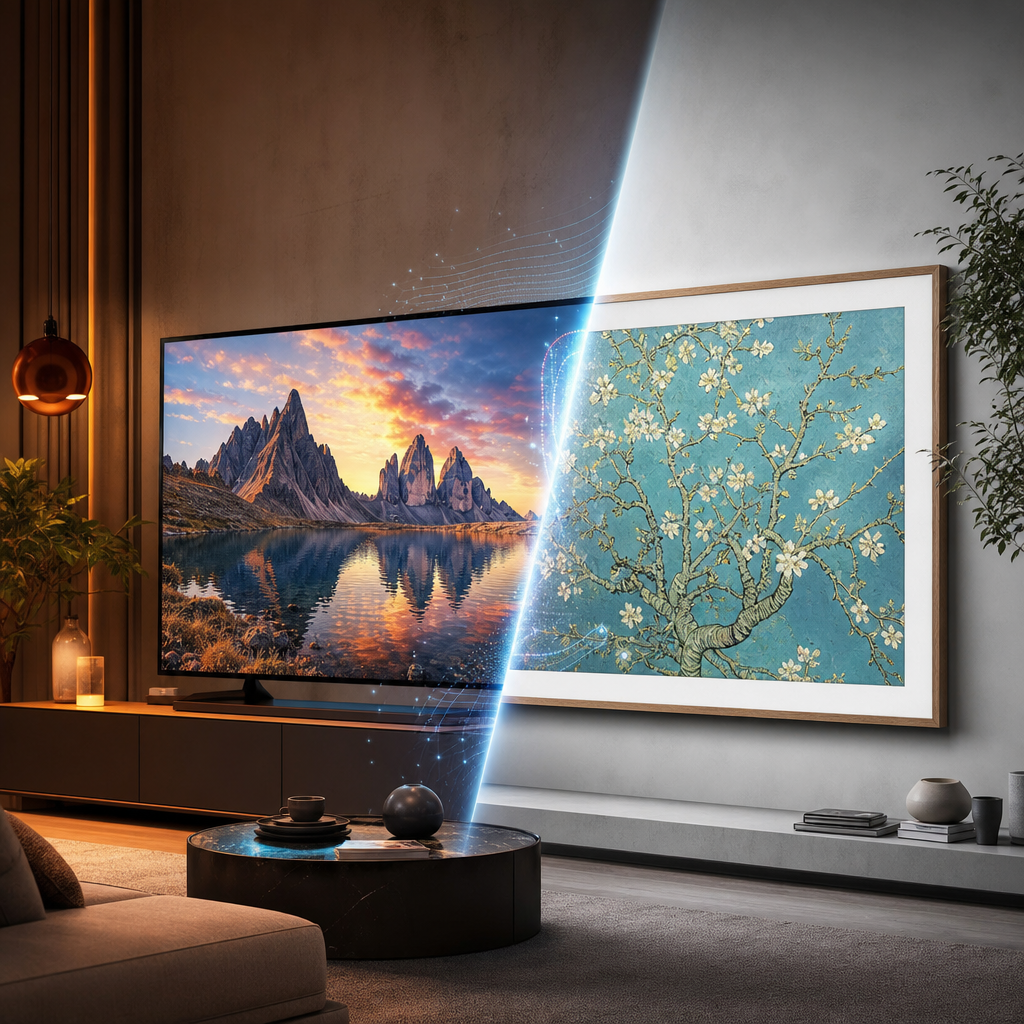 Samsung The Frame 55 düym endirimdə: TV və tablo arasında ağıllı seçim
