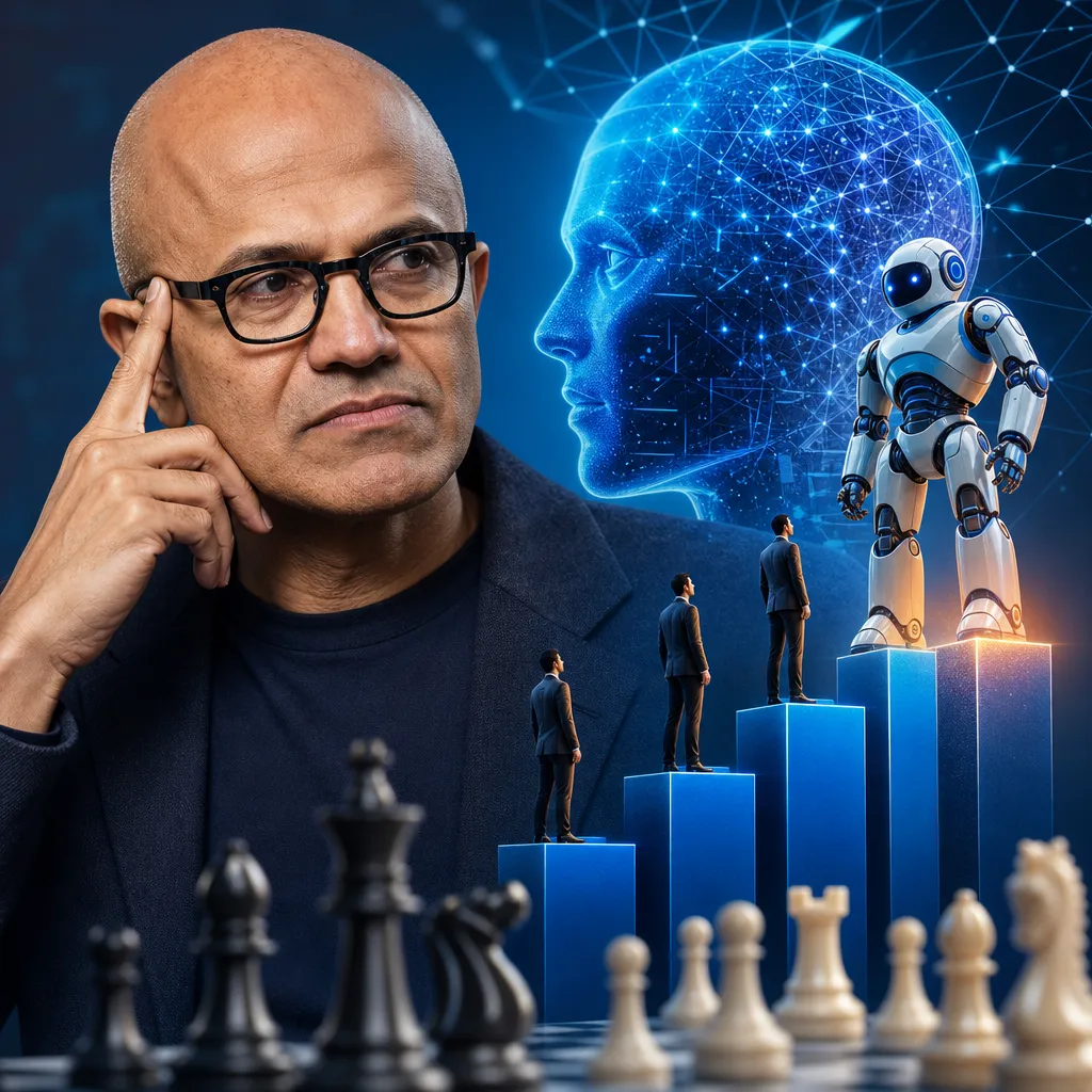 Satya Nadella-dan AI xəbərdarlığı: Şirkətlər öz rəqiblərini böyüdür?