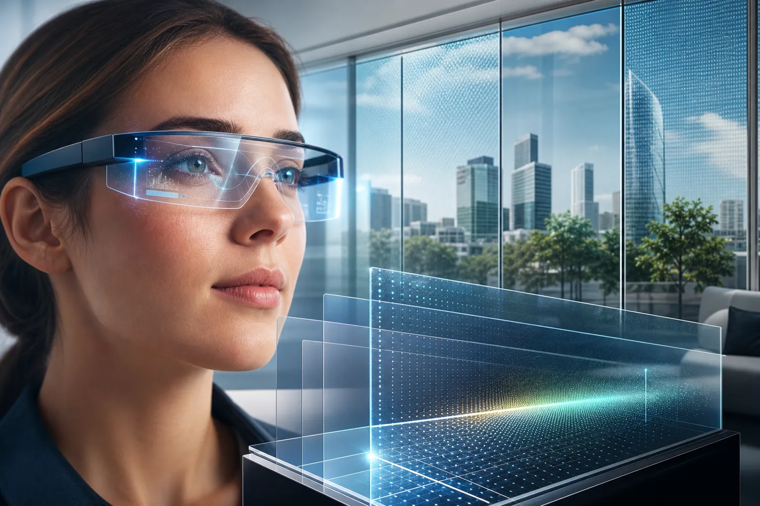 Şəffaf OLED-də yeni sıçrayış: AR eynəklər və ağıllı pəncərələr daha real görünə bilər