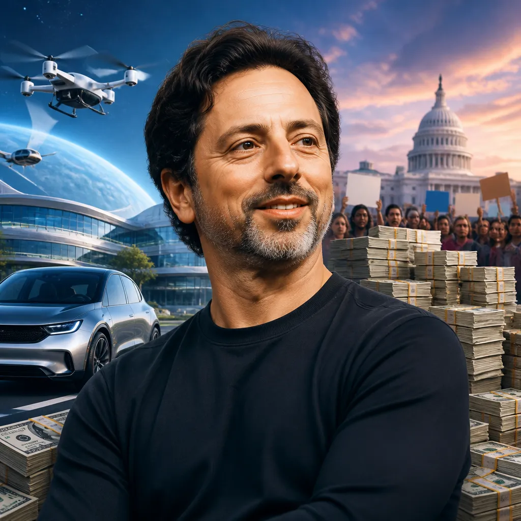 Sergey Brin milyarder vergisinə qarşı xərclərini 100 milyon dolları keçirdi