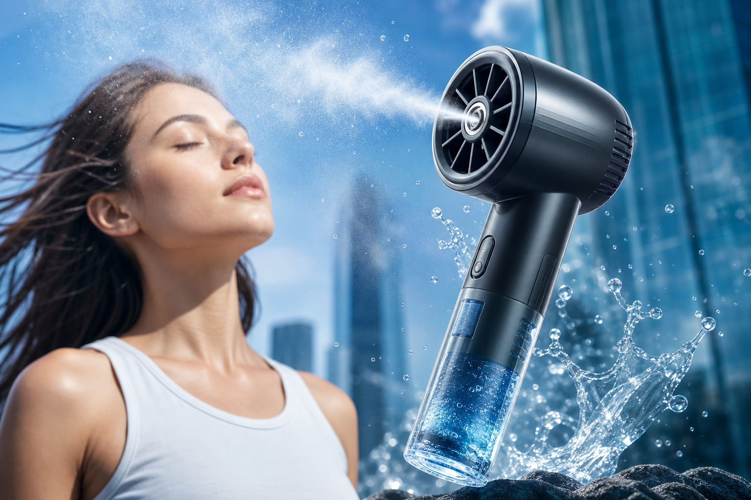 Shark ChillPill: 10 sürətli, su püskürdən və dərini soyudan portativ fan niyə diqqət çəkir?