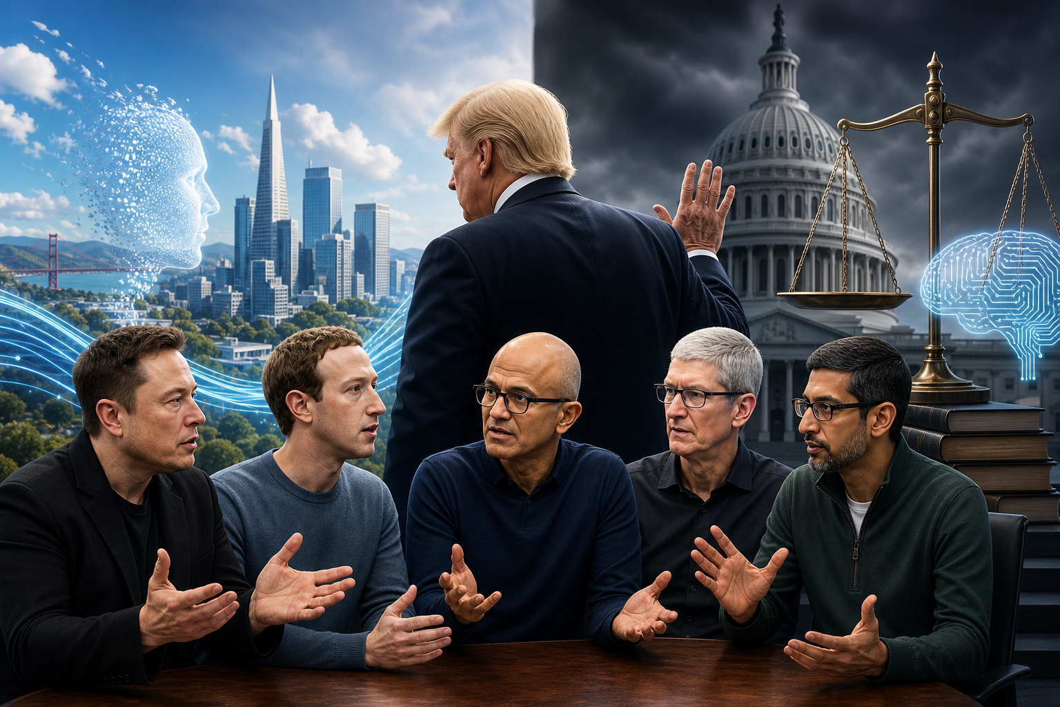 Silicon Valley Trump-dan AI tənzimləməsini dayandırmağı istədi, indi isə qayda tələb edir