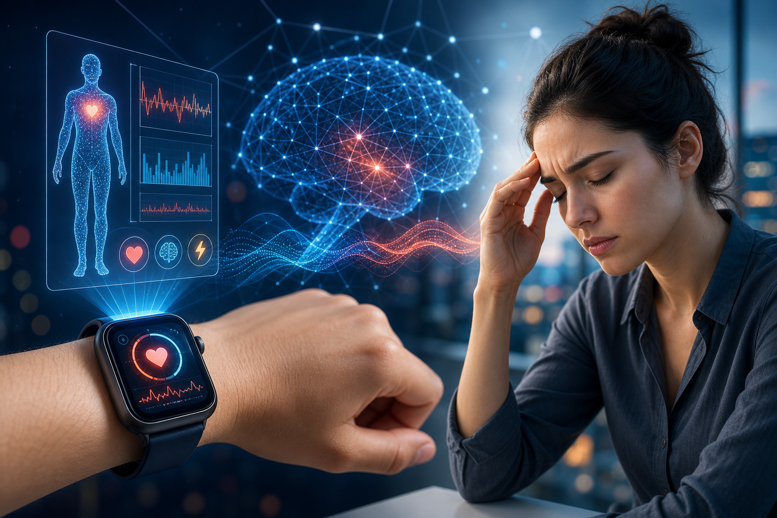 Smartwatch emosional gərginliyi əvvəlcədən sezə bilər: University of Ottawa-dan yeni AI sistemi