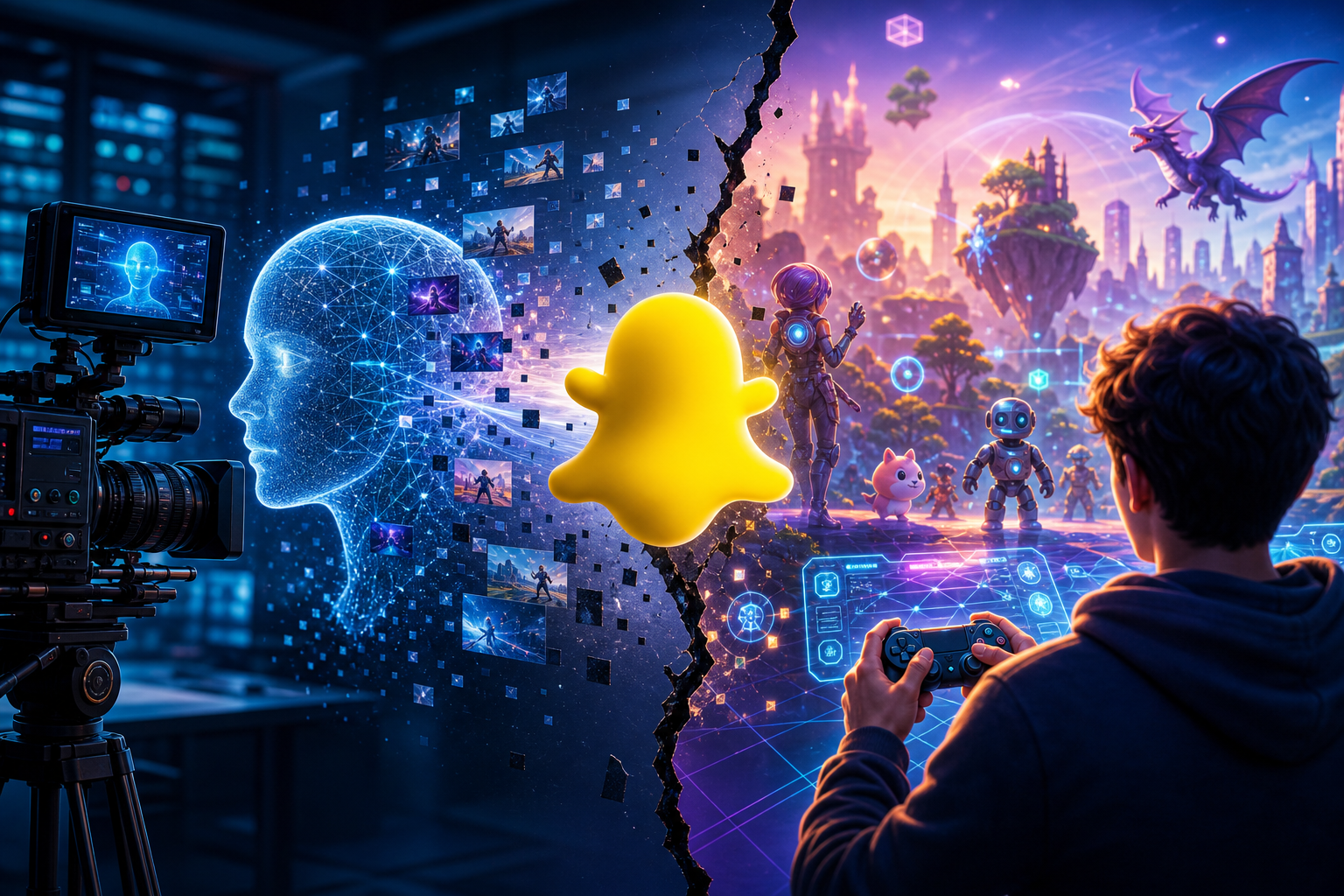 Snap bahalı AI video layihəsini ayırır: Dotmo interaktiv oyun təcrübələri yaradacaq