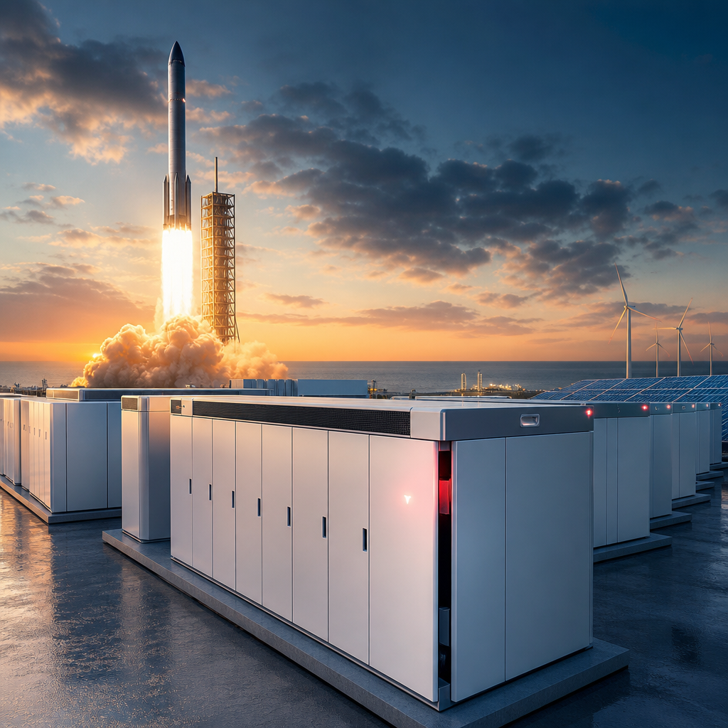 SpaceX bu il Tesla Megapack-lərə 329 milyon dollar xərcləyib