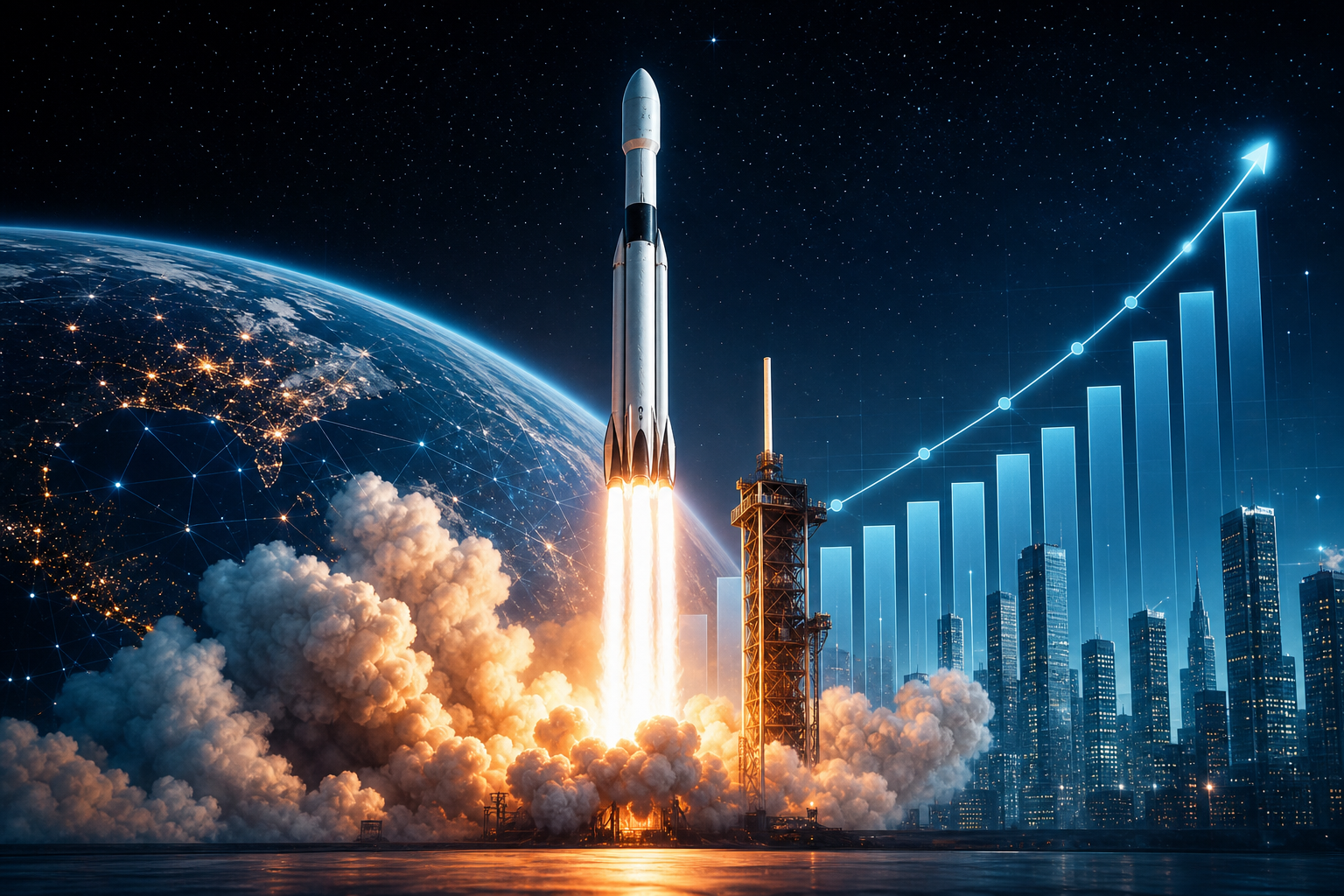 SpaceX-in rekord IPO-su böyüdü: cəlb edilən məbləğ 85,7 milyard dollara çatdı