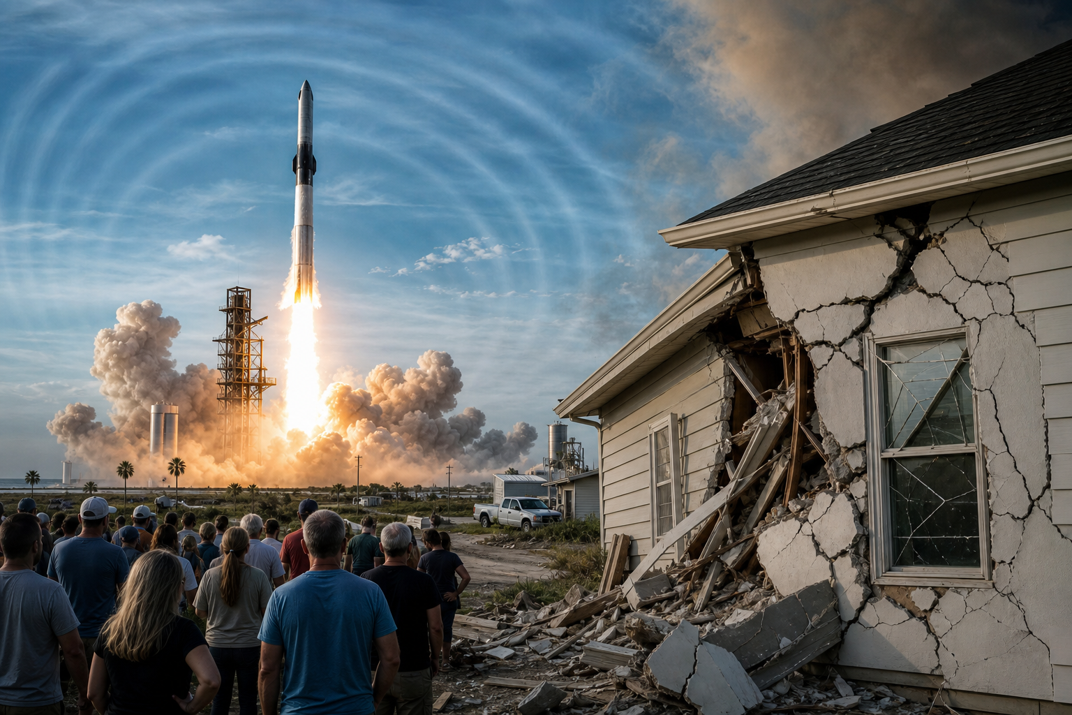 SpaceX-in Starbase buraxılışları evləri dağıdır? 80 Texas sakini məhkəməyə getdi