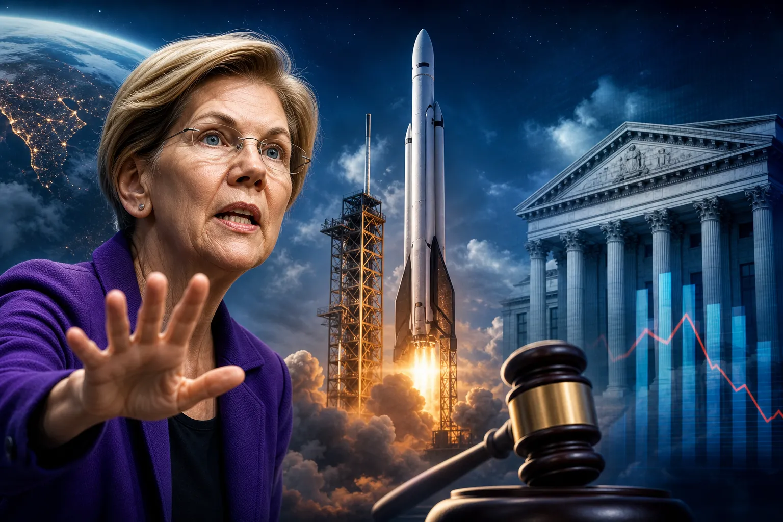 SpaceX IPO-su təxirə düşə bilər: Elizabeth Warren SEC-i son anda hərəkətə çağırdı