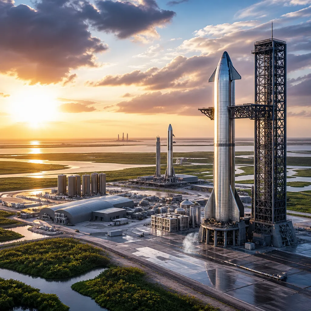 SpaceX Louisiana-da 100 milyard dollarlıq ikinci Starbase kosmodromu quracaq