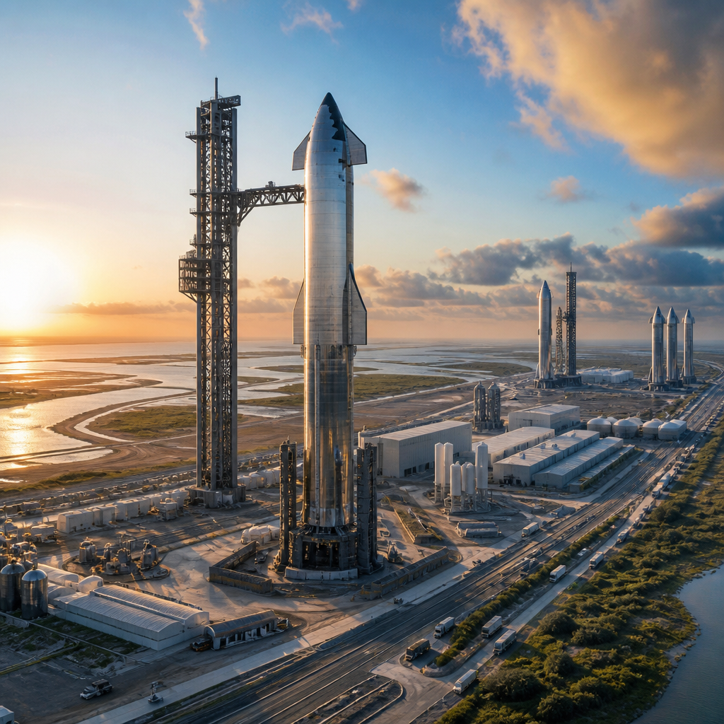 SpaceX Louisiana-da 100 milyard dollarlıq ikinci Starbase kosmodromu quracaq