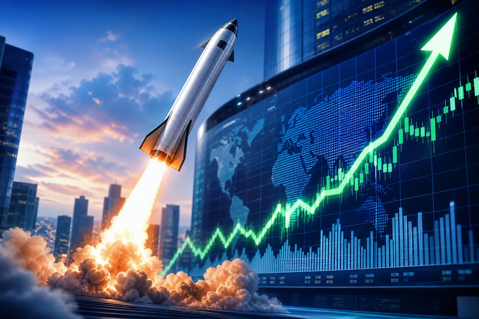 SpaceX Nasdaq-da uçuşa başladı: IPO sonrası səhmlər 19% bahalaşdı