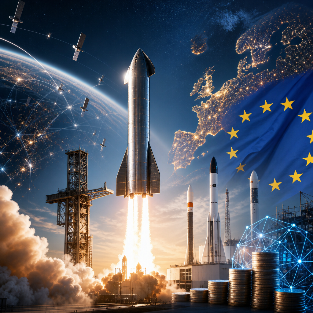 SpaceX Starlink uçuşlarını Starship-ə keçirir, Avropa isə raket startaplarına pul ayırır