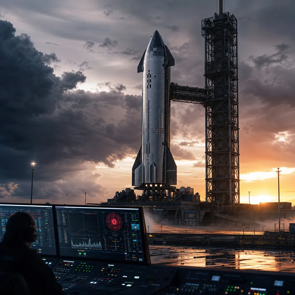 SpaceX Starship V3 uçuşunu son anda dayandırdı: mühərriklər işə düşmədi