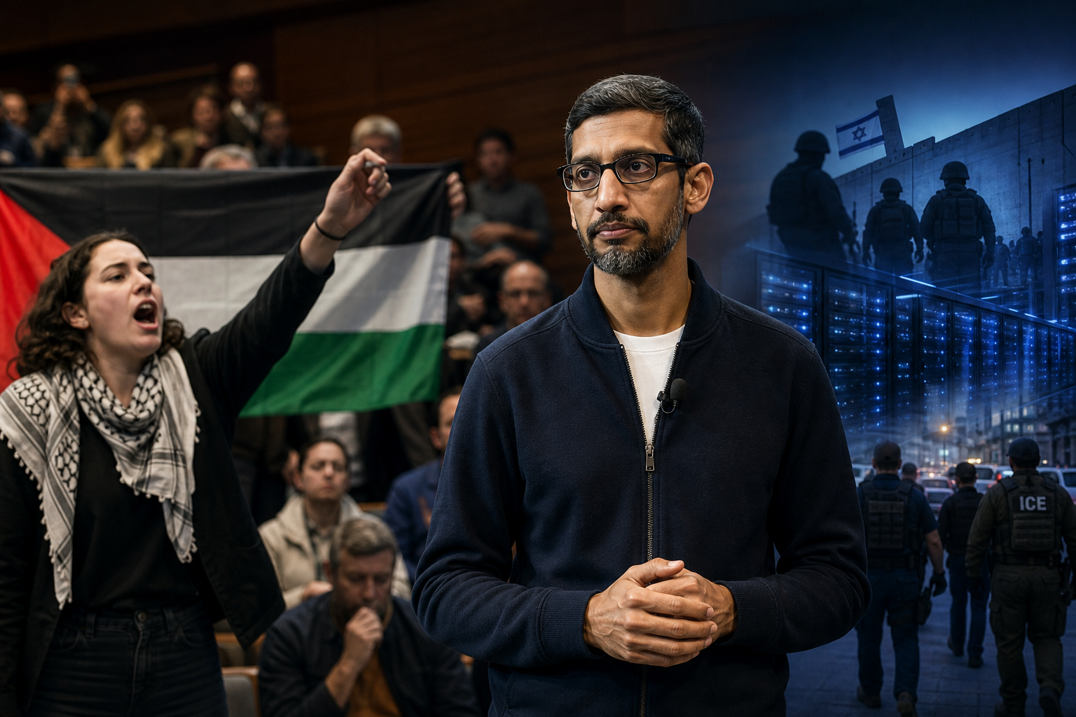 Sundar Pichai Stanford səhnəsində etirazla üzləşdi: Google-un İsrail və ICE əlaqələri gündəmdə