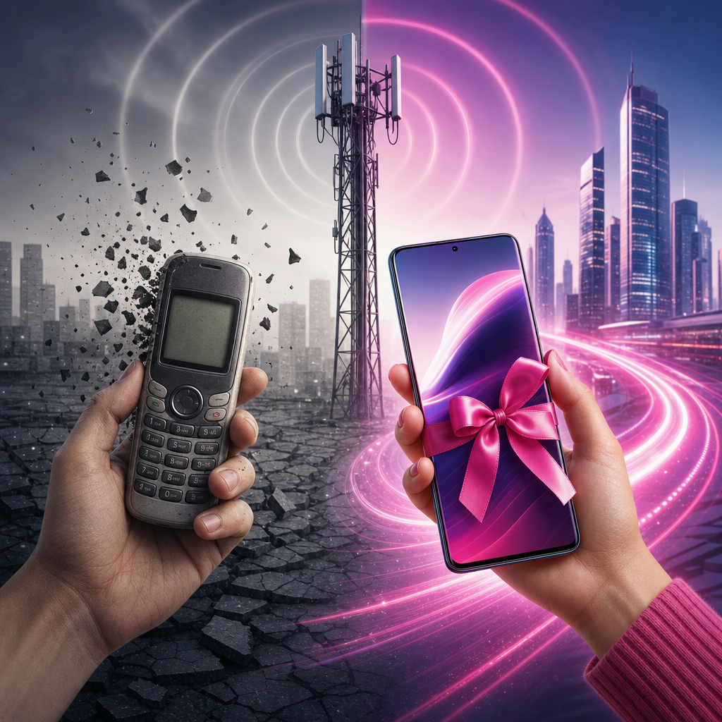 T-Mobile 2G şəbəkəsini bağlayır: Köhnə telefon sahiblərinə pulsuz 5G cihaz təklif olunur