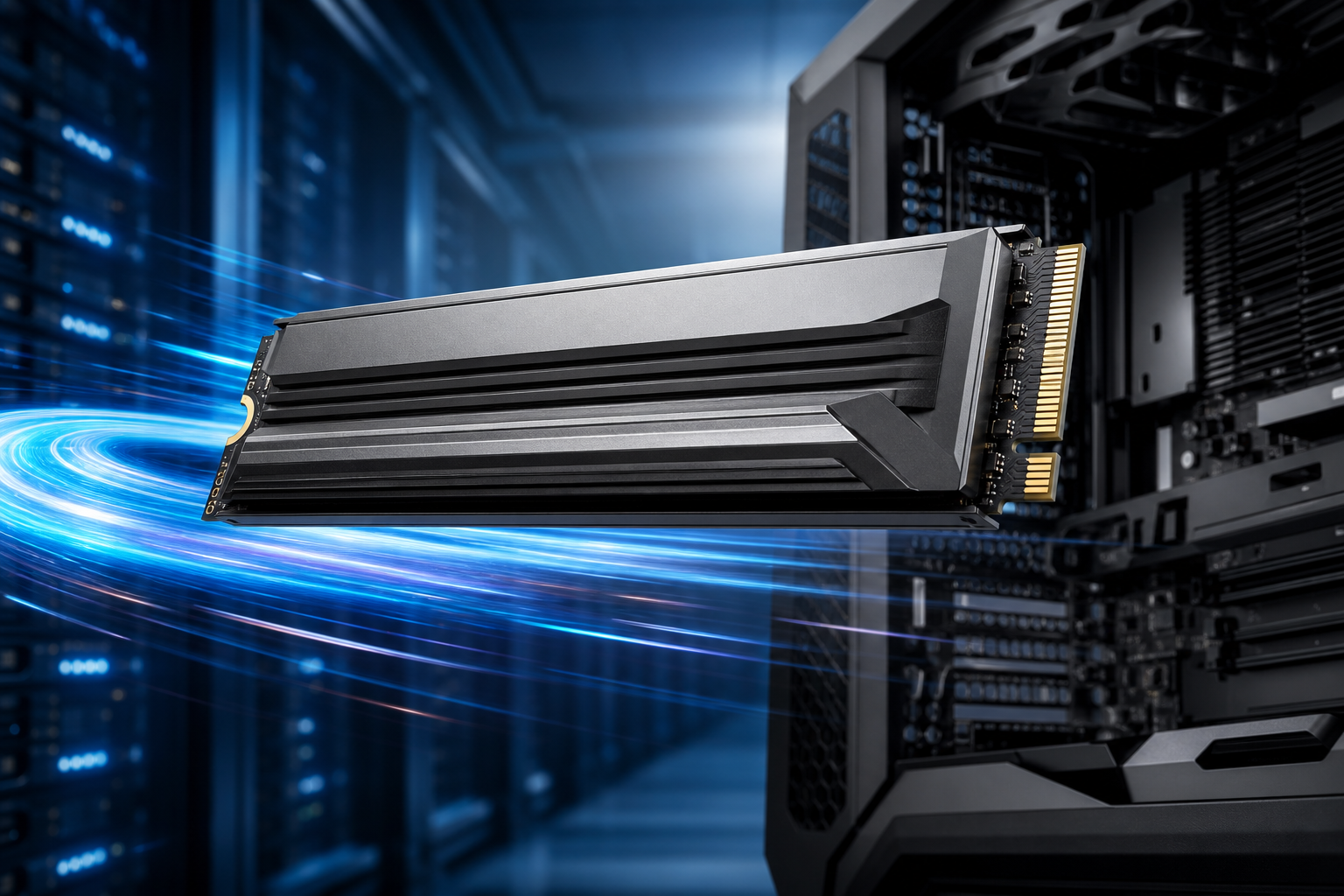 Teamgroup 28GB/s sürətli PCIe 6.0 SSD təqdim etdi, amma onu PC-yə taxa bilməyəcəksiniz