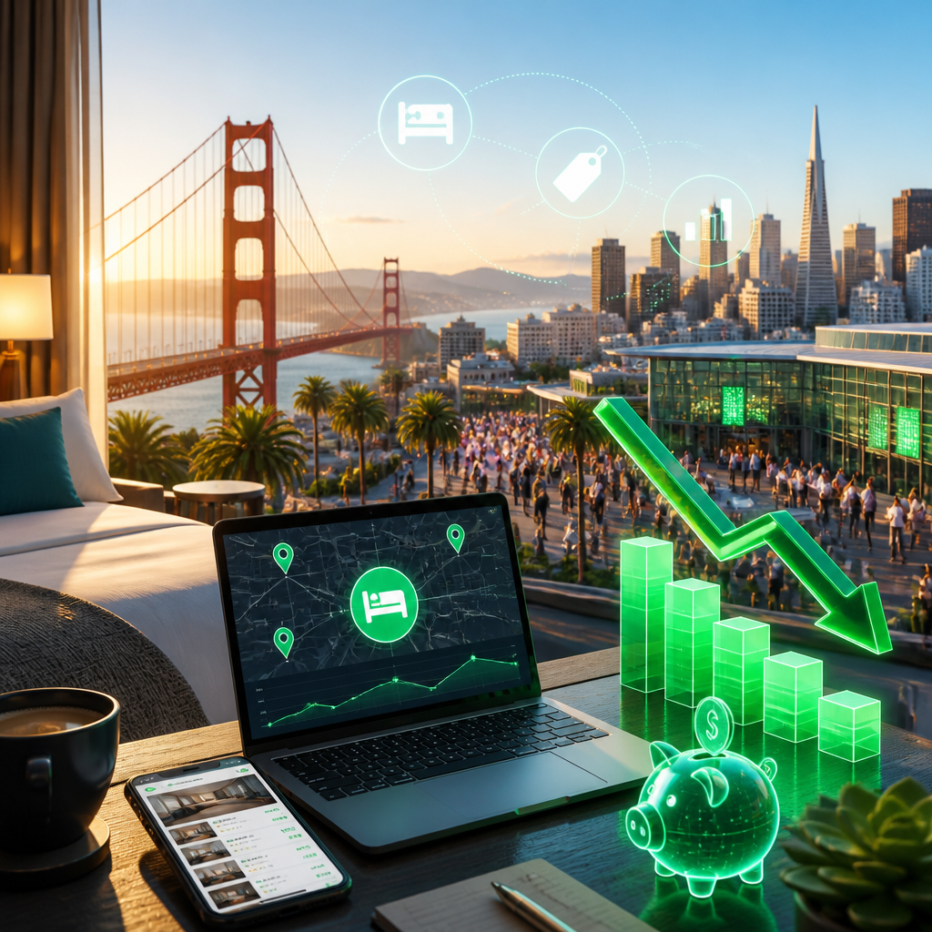 TechCrunch Disrupt 2026 üçün San Francisco otel xərclərini azaltmağın yolu