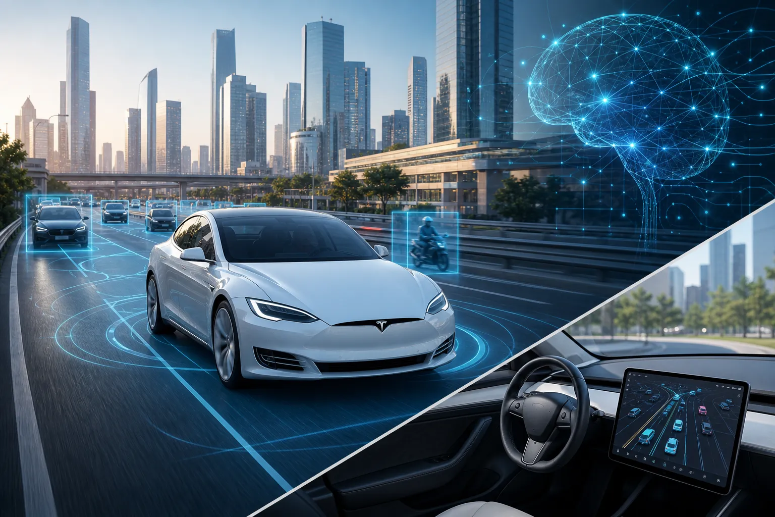 TechCrunch Mobility diqqəti Tesla FSD və nəqliyyatda süni intellektə yönəldir