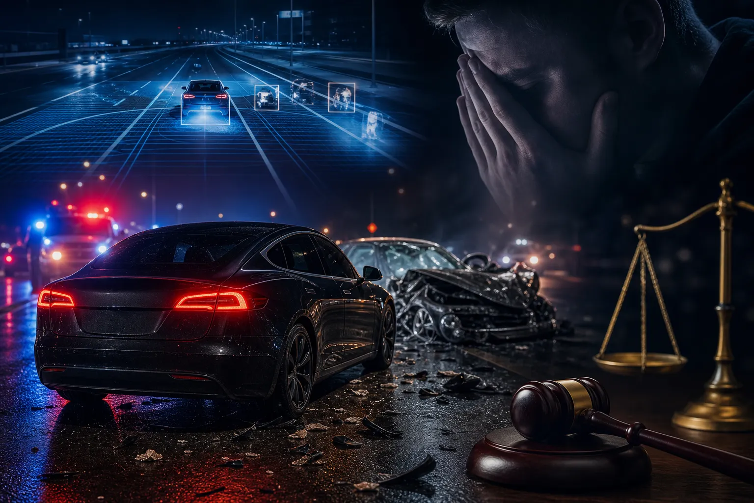 Tesla FSD qalmaqalı böyüyür: Texas qəzasında sürücü adam öldürmə ittihamı ilə üzləşdi
