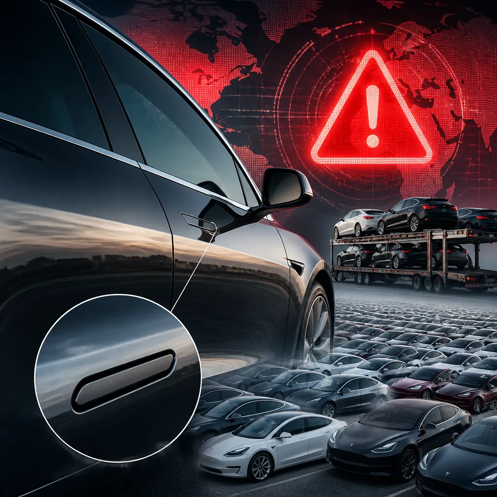 Tesla-nın gizli qapı tutacaqları milyonlarla avtomobilin geri çağırılmasına səbəb oldu