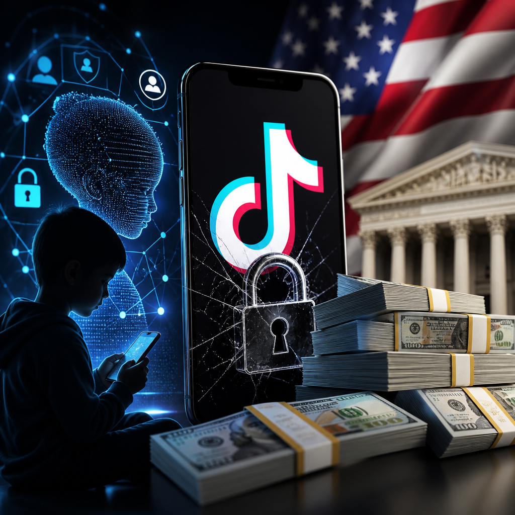 TikTok uşaqların məxfiliyi işi üzrə ABŞ-da 400 milyon dollar ödəyəcək