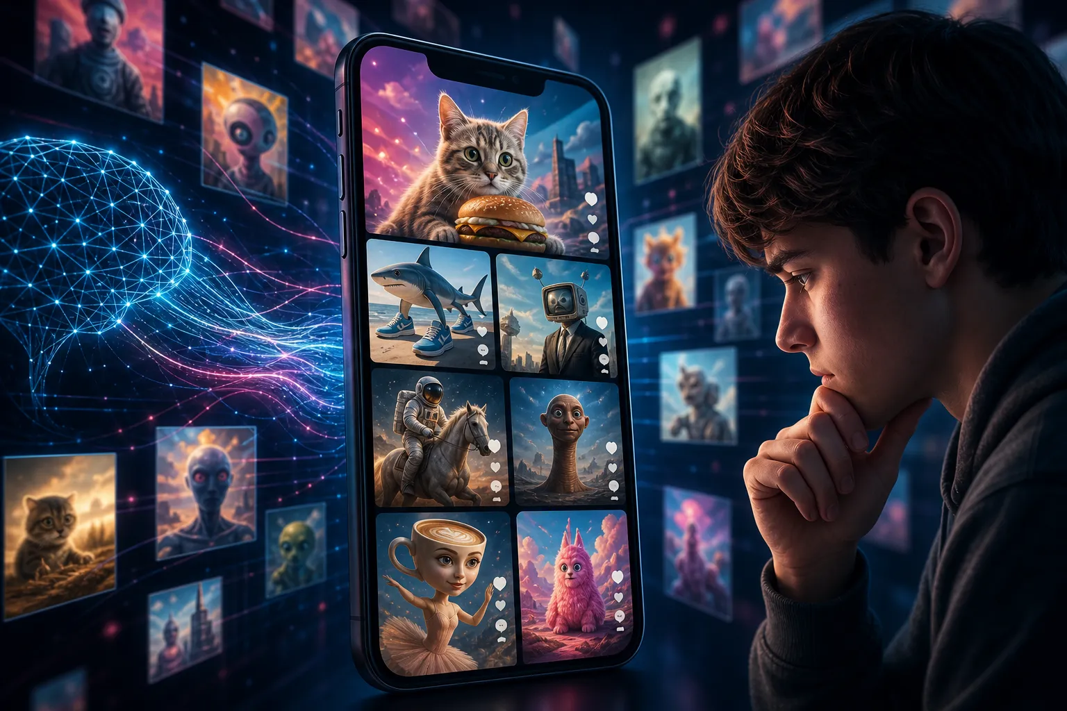TikTok yeni istifadəçilərə AI ilə hazırlanmış keyfiyyətsiz videolar göstərir: araşdırmada 59% nəticə çıxdı