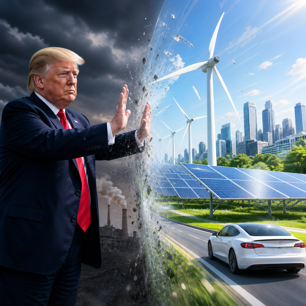 Trump məhdudlaşdırmağa çalışdı, amma təmiz enerji rekord sürətlə böyüyür