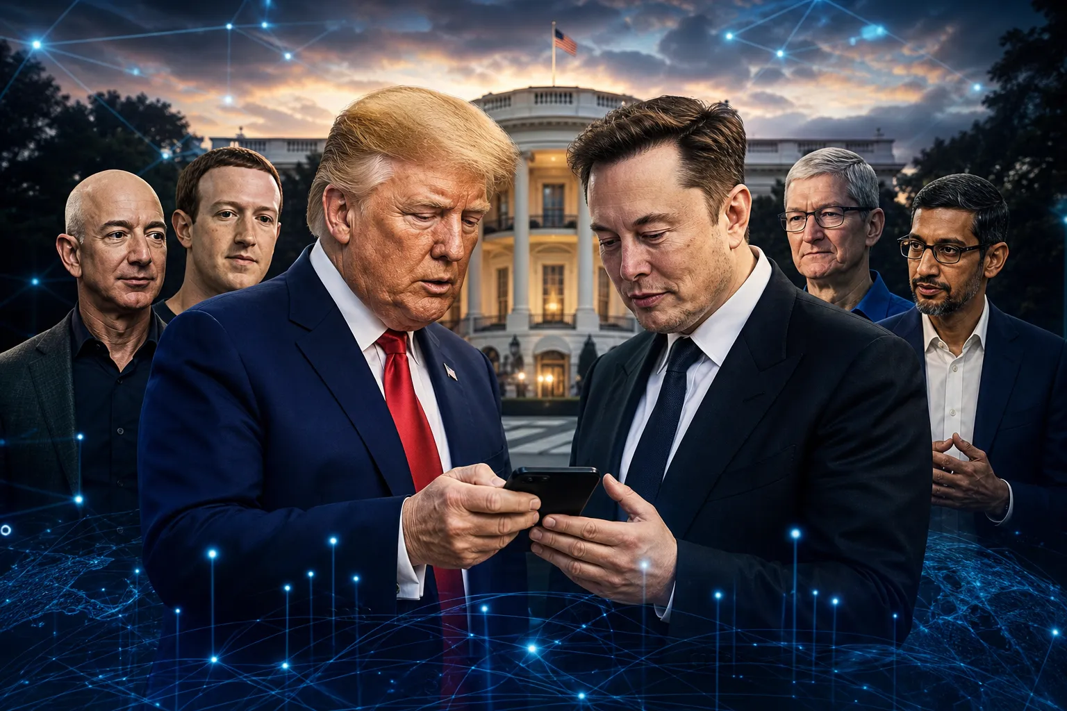 Trump-un Elon Musk-a göstərdiyi mesajlar: Tech milyarderləri Ağ Evə necə yaxınlaşırdı?