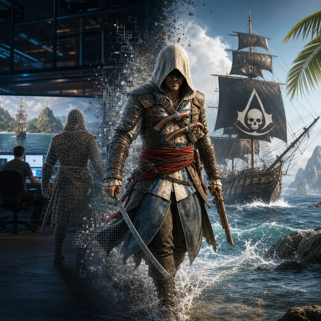 Ubisoft böhrandan çıxış yolunu 13 illik Assassin’s Creed Black Flag remeykində axtarır