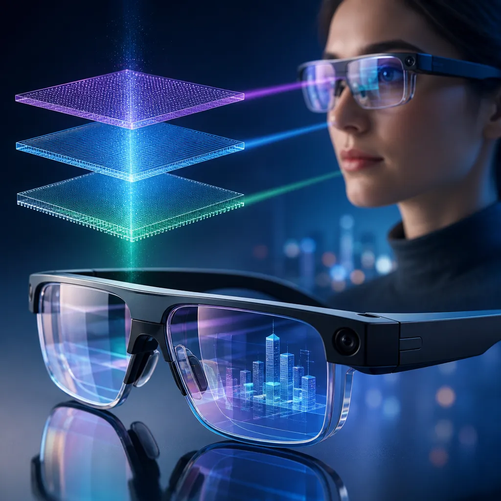 Üç Holografik Qat AR Eynəklərini Daha Parlaq və Yığcam Edə Bilər
