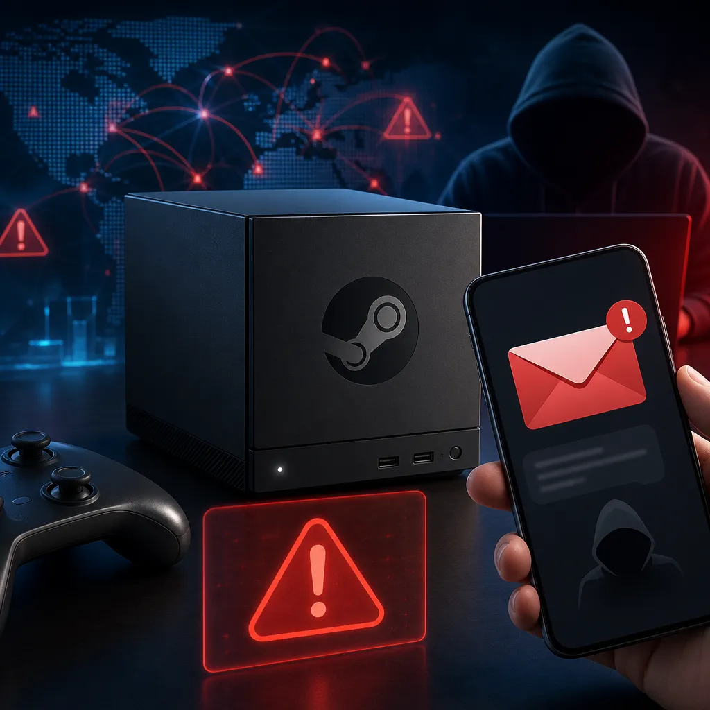 Valve Steam Machine alıcılarını xəbərdar edir: CEVA Logistics hücumundan sonra saxta mesajlara diqqət!
