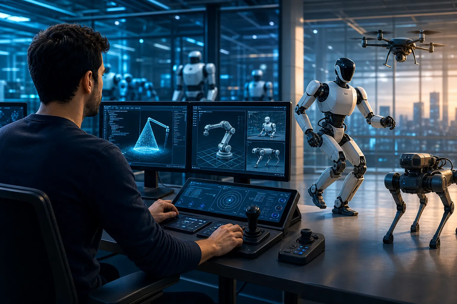 VLC-ni problemsiz işlədən şəxs indi robotları real vaxtda idarə etməyə hazırlaşır