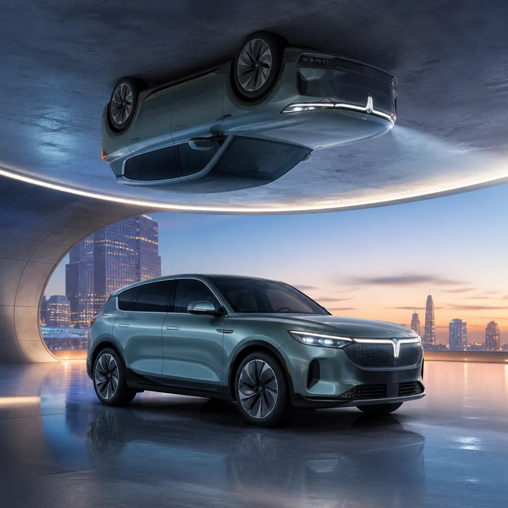Voyah Mercedes-in məşhur reklamını təkrarladı: tavanda dövrə vuran elektrik SUV 33 800 dollara satışa çıxdı