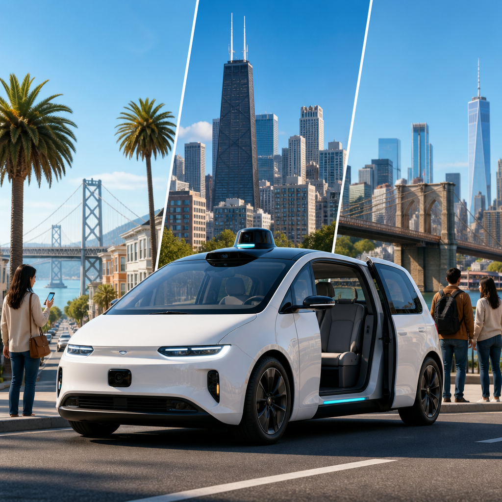 Waymo-nun daha ucuz yeni robotaksisi artıq 3 böyük şəhərdə hamı üçün əlçatandır