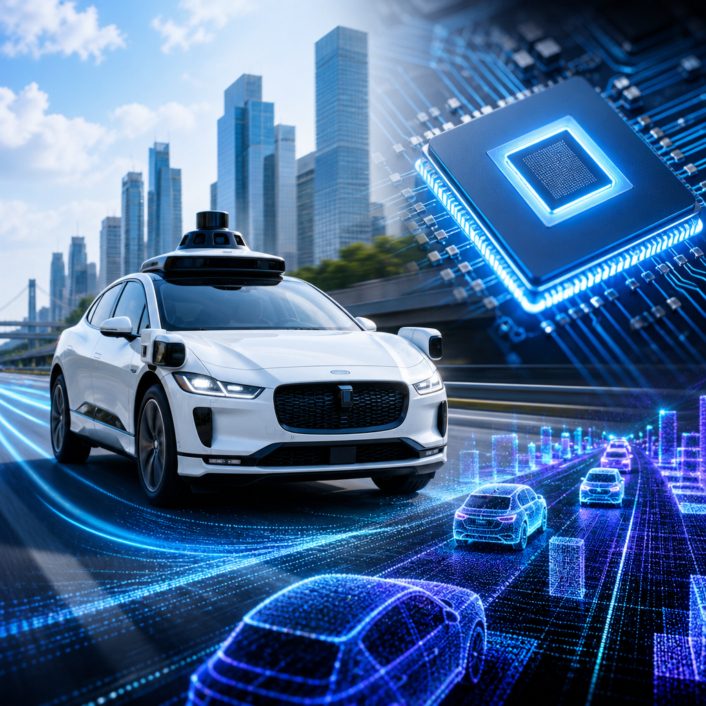 Waymo robotaxi yarışında sürəti artırır: xüsusi çip ambisiyaların mərkəzindədir