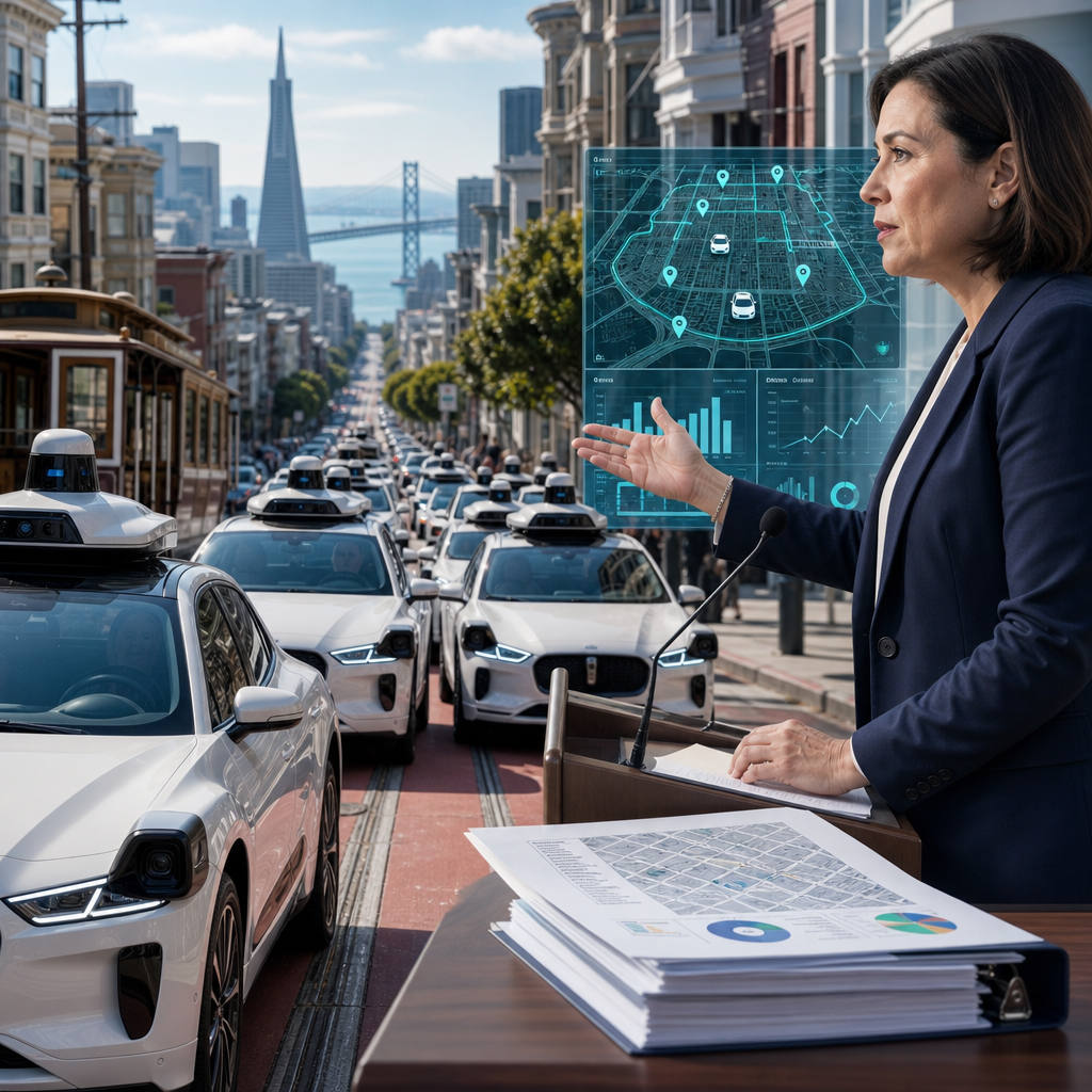 Waymo tıxacı San Francisco-nu silkələdi: mer robotaksilər üçün daha sərt qaydalar istəyir