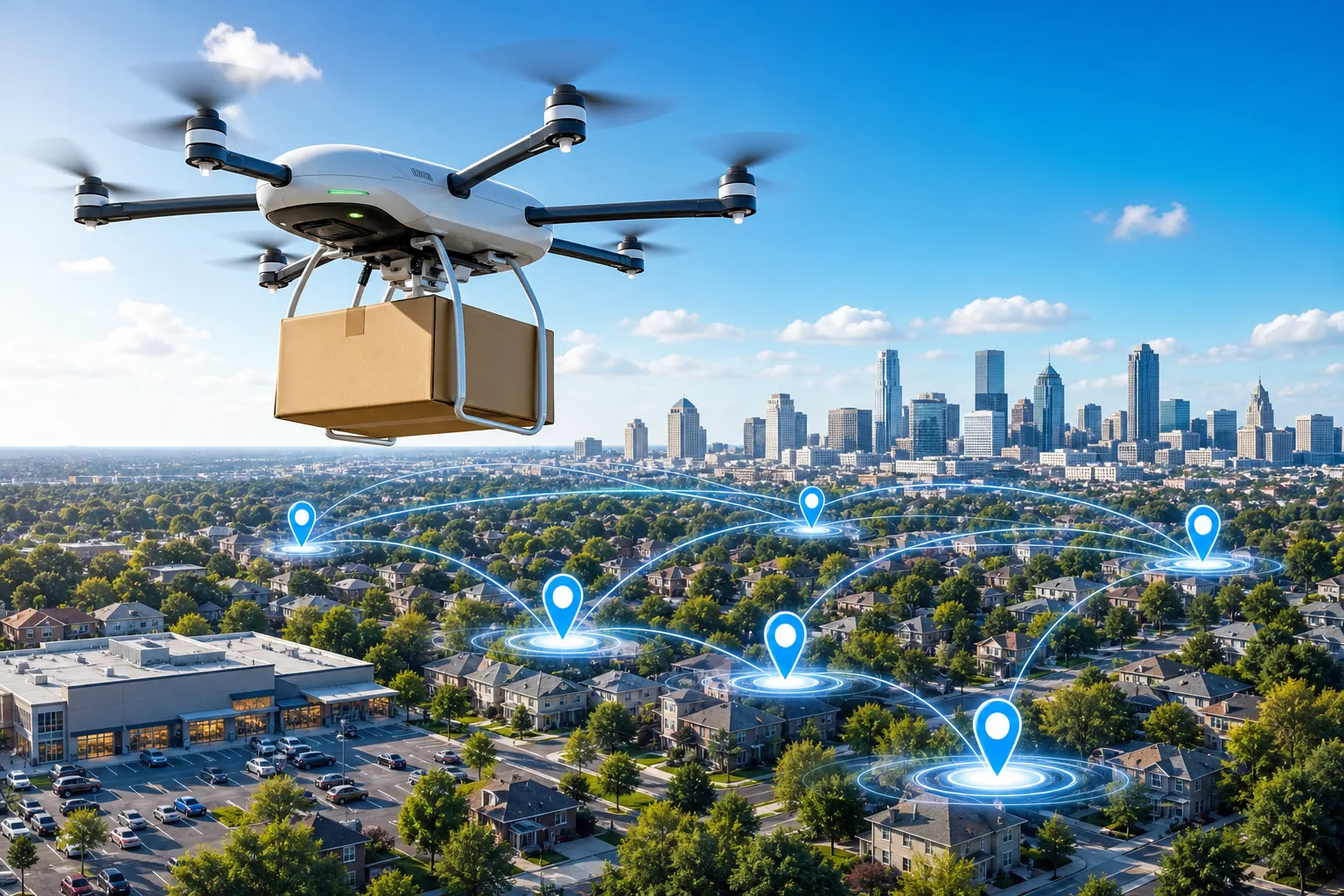 Wing və Walmart dron çatdırılmasını 7 yeni ABŞ şəhərinə aparır