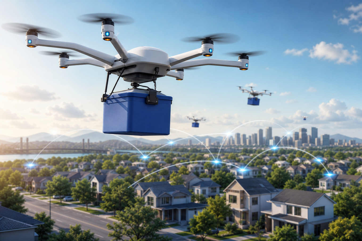 Wing və Walmart dron çatdırılmasını 7 yeni ABŞ şəhərinə aparır