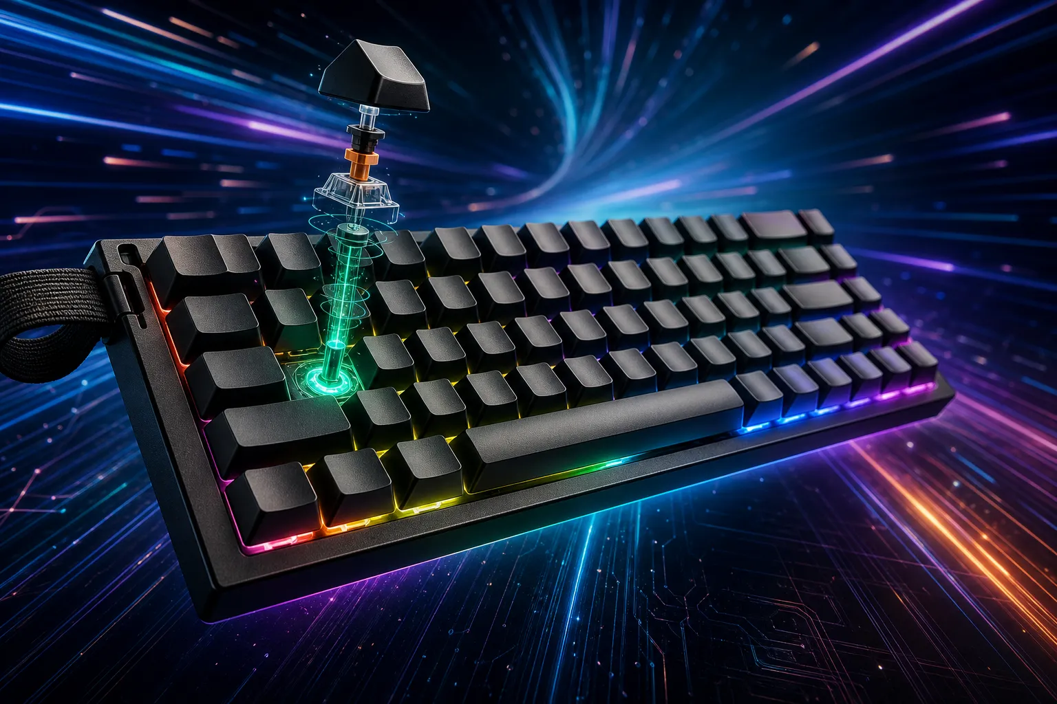 Wooting 60HE v2: 8K Hz sürətli, maqnitli oyun klaviaturası yeni səviyyəyə çıxır