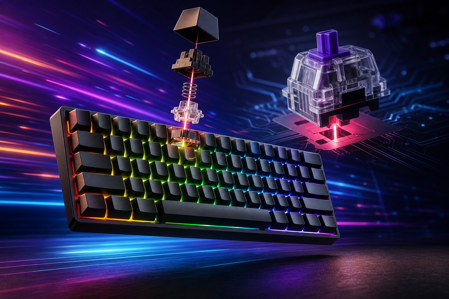 Wooting 60HE v2: 8K Hz sürətli, maqnitli oyun klaviaturası yeni səviyyəyə çıxır