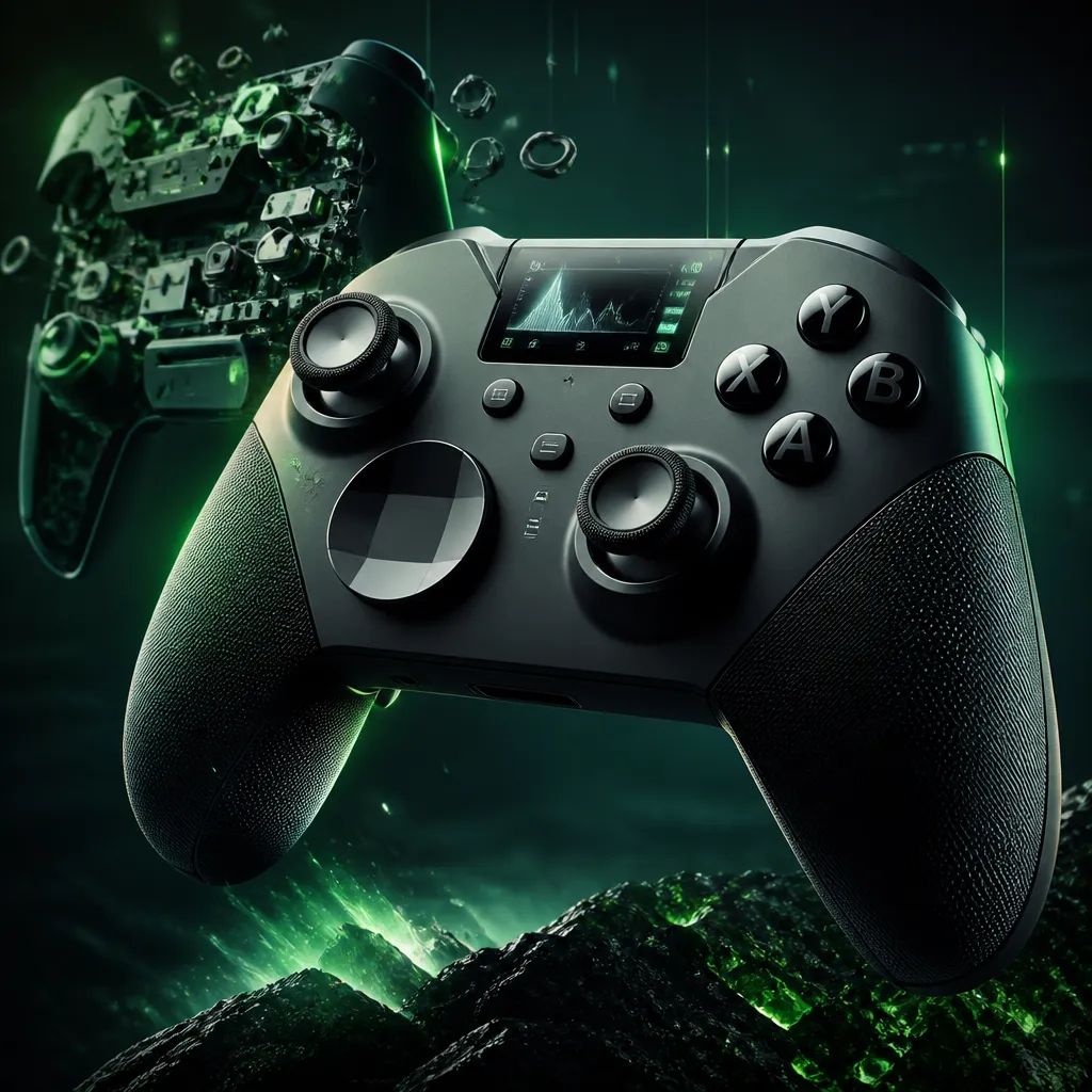 Xbox Elite Series 3 sızdı: Microsoft-un yeni kontrollerində kiçik ekran ola bilər