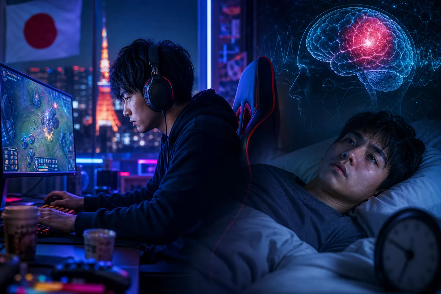 Yaponiyada esports oyunçularının yuxu problemi: Gecə oyunları sağlamlığı necə dəyişir?