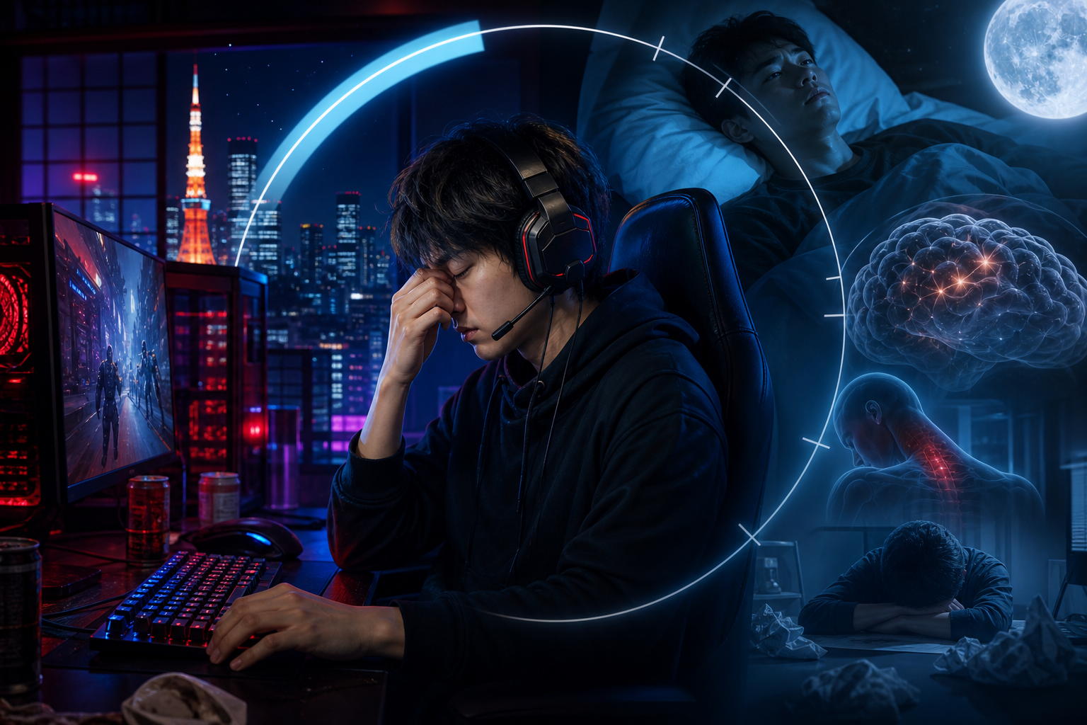 Yaponiyada esports oyunçularının yuxu problemi: Gecə oyunları sağlamlığı necə dəyişir?